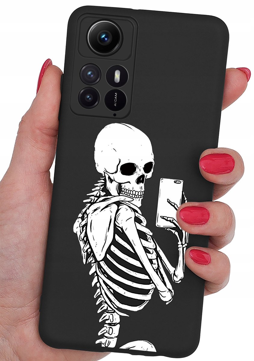 ETUI do Xiaomi Redmi Note 12S CASE WZORY + SZKŁO
