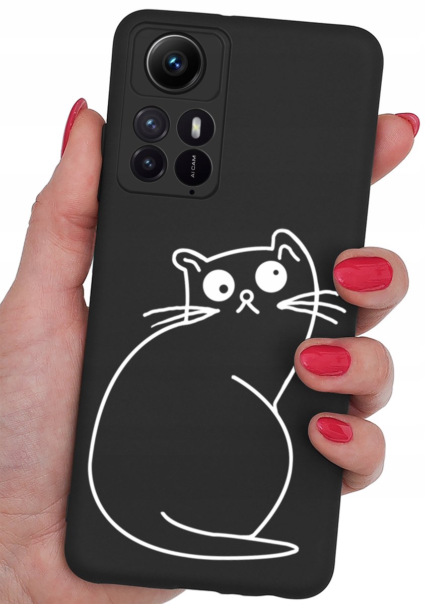 ETUI do Xiaomi Redmi Note 12S CASE WZORY + SZKŁO