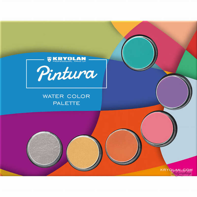 KRYOLAN - Pintura Water Color Palette - Paleta 6 farb do twarzy- Art. 86116 - 2 - 24 ml