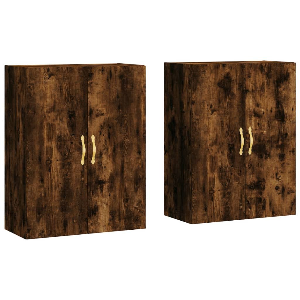 Szafki wiszące, przydymiony dąb, 2 szt., 69,5x34x90 cm Lumarko!