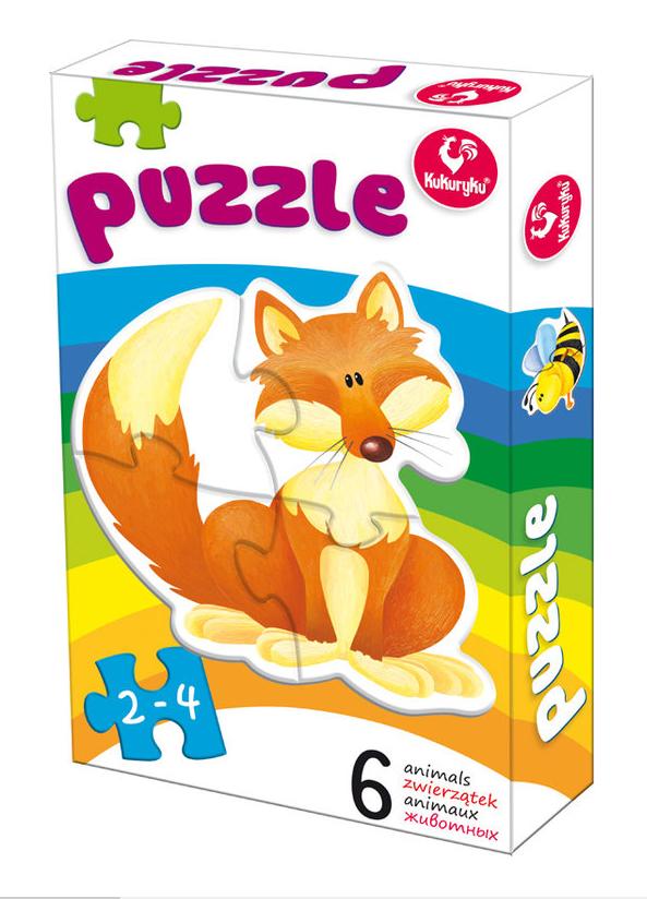 PIERWSZE PUZZLE - ZWIERZąTKA 1