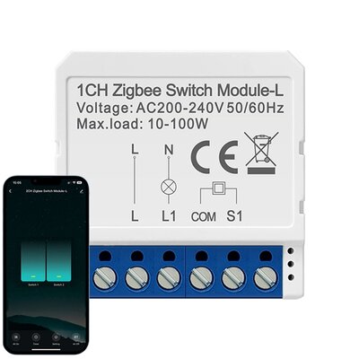 Inteligentny przełącznik dopuszkowy ZigBee Avatto LZWSM16-W1 Bez Neutralnego TUYA