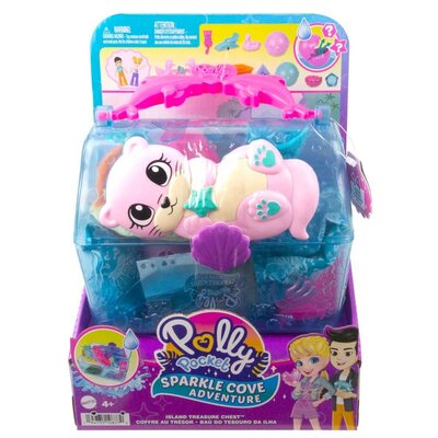 Polly Pocket Wyspa skarbów Kuferek Zestaw HKV47