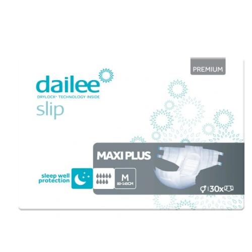 DAILEE Slip Maxi Plus M Pieluchomajtki na noc, 30szt.