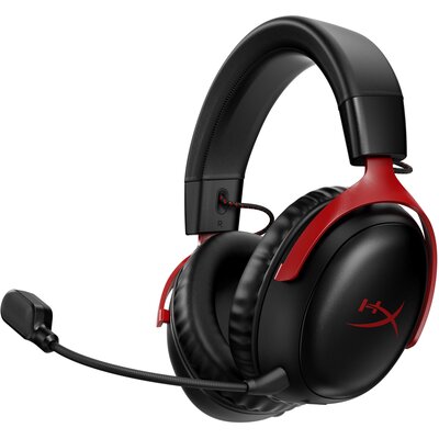 HyperX Cloud III Wireless czarno-czerwone