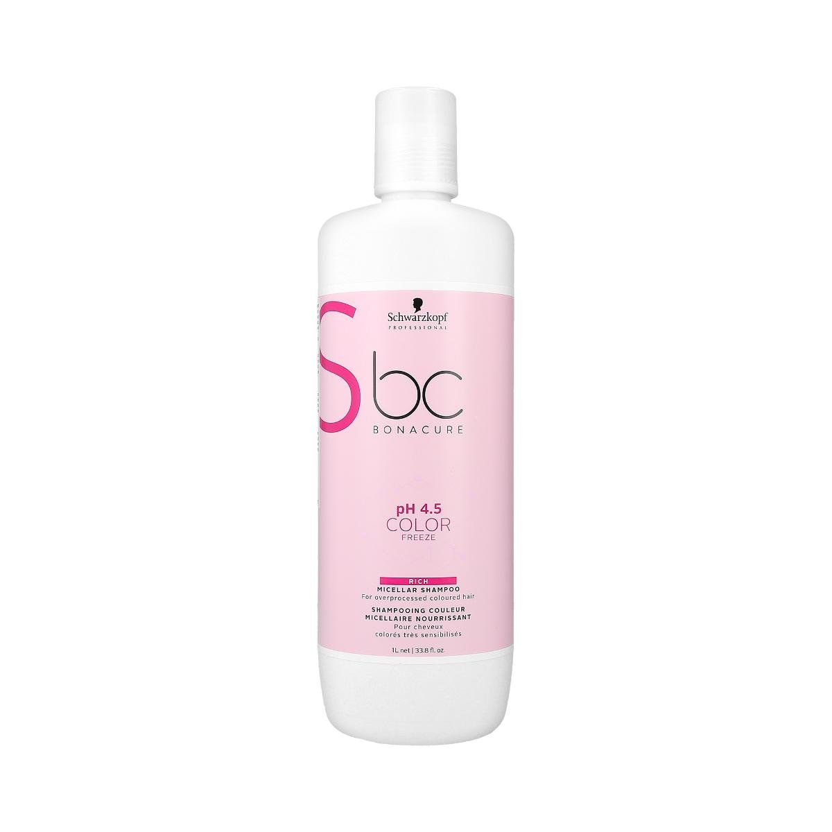 Schwarzkopf Professional PROFESSIONAL BC COLOR FREEZE Szampon do włosów farbowanych 1000ml 0000061304