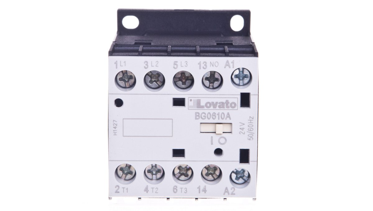 Lovato electric Sp. z o.o. Stycznik mocy 6A 3P 24V AC 1Z 0R 11BG0610A024