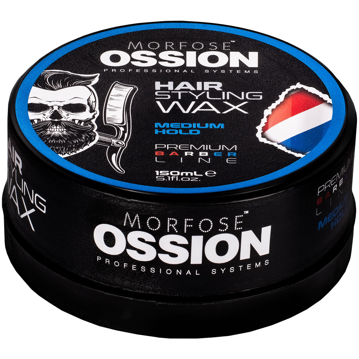 Morfose, Ossion, PB Wax Medium Hold, wosk do stylizacji fryzur dla panów, 150 ml