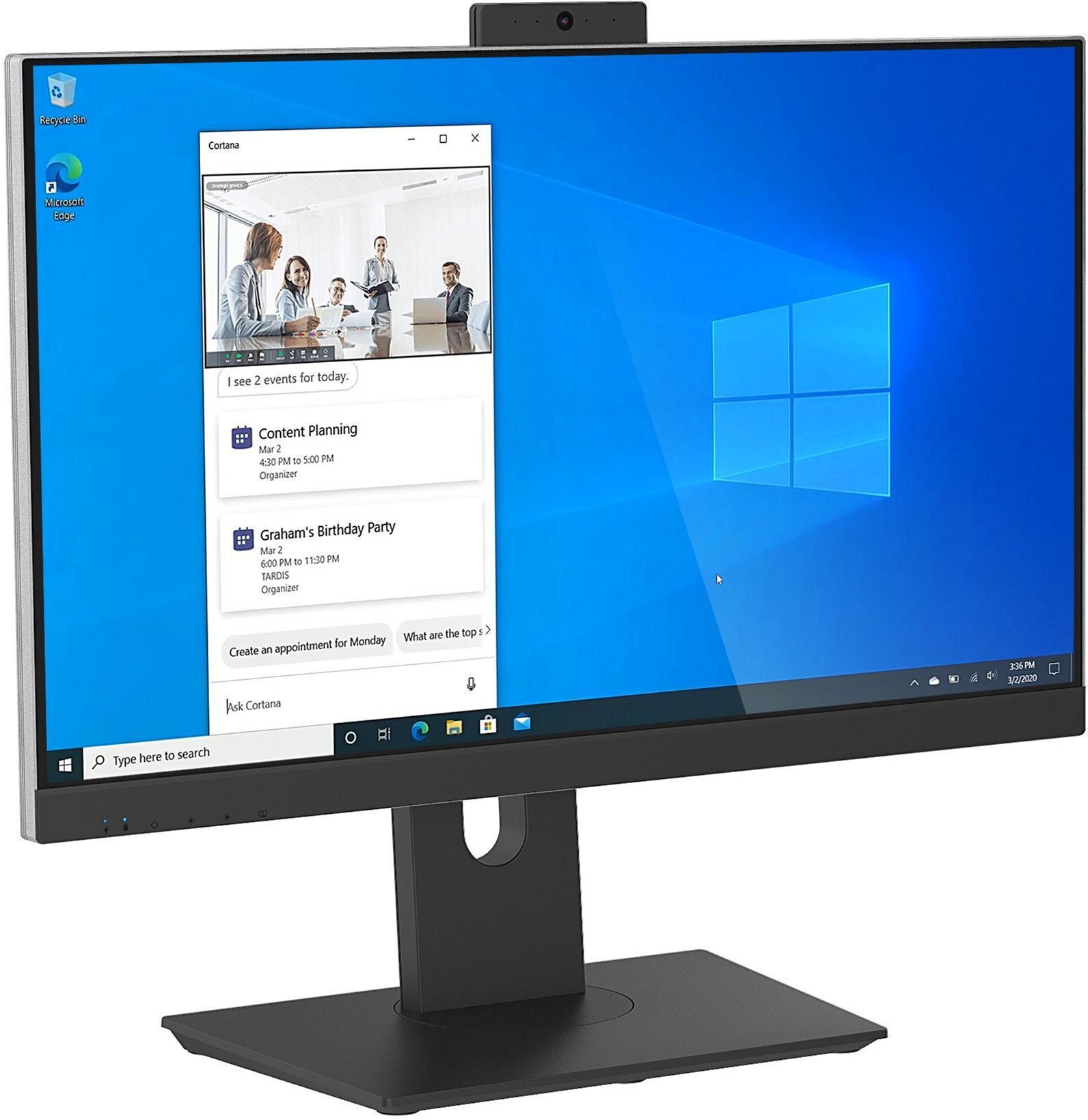 Monoblok NTT AiO 23.8 (ZKQ-GT24H510-P04H) Czarny