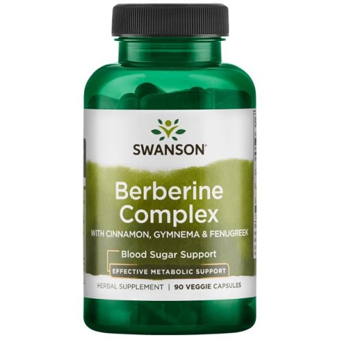 SWANSON Berberyna Complex 90kaps vege - suplement diety