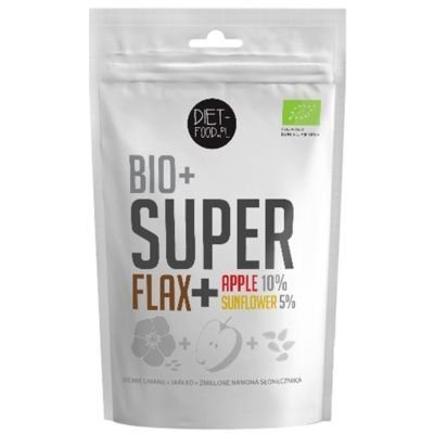 Diet Food Bio Flax + Jabłko + Słonecznik - 200g 01/11/2017 s008210
