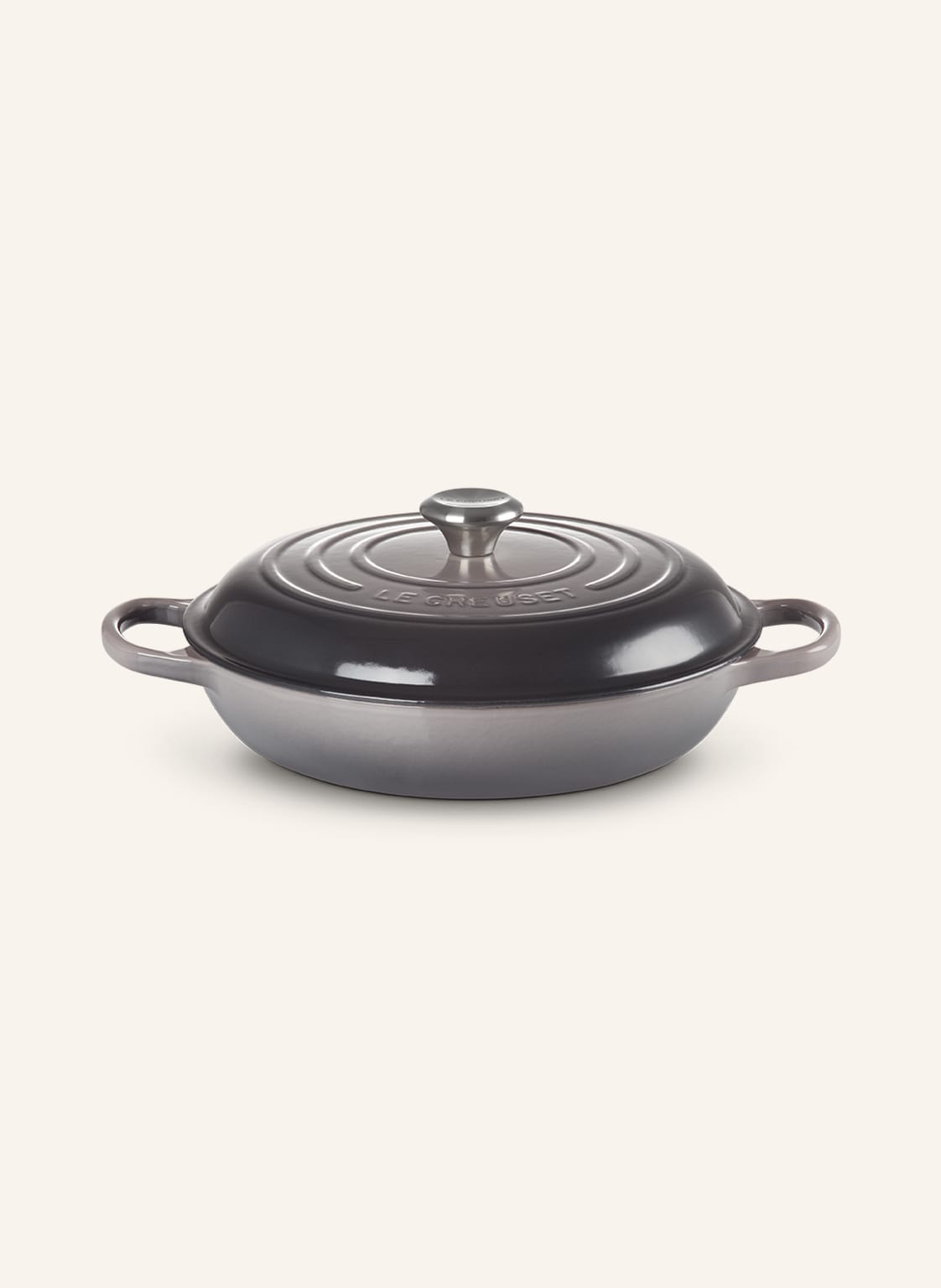 Le Creuset Profesjonalny Garnek Gourmet Signature grau