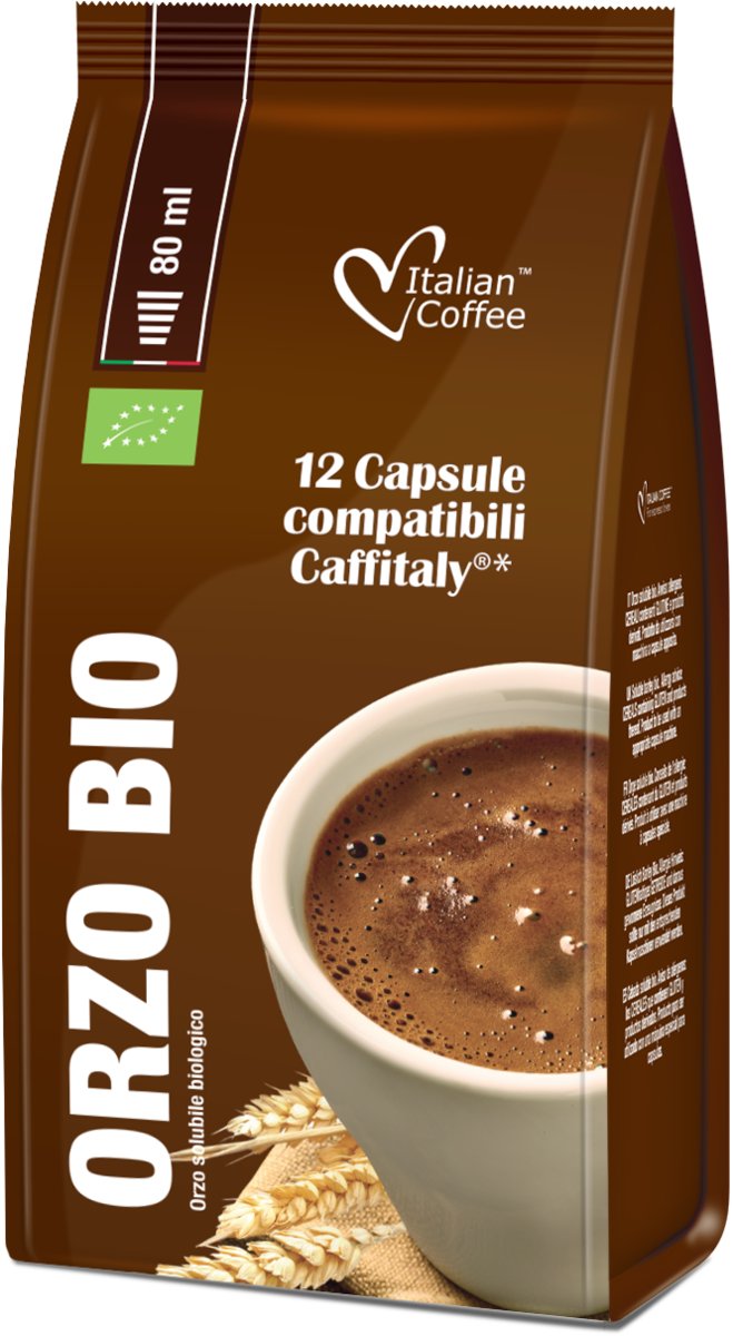 Orzo Solubile Bio (kawa zbożowa) kapsułki do Tchibo Cafissimo - 12 kapsułek