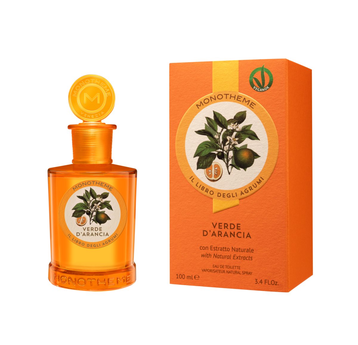 Monotheme, Il Libro Degli Agrumi Verde d'Arancia, Woda toaletowa dla kobiet, 100 ml