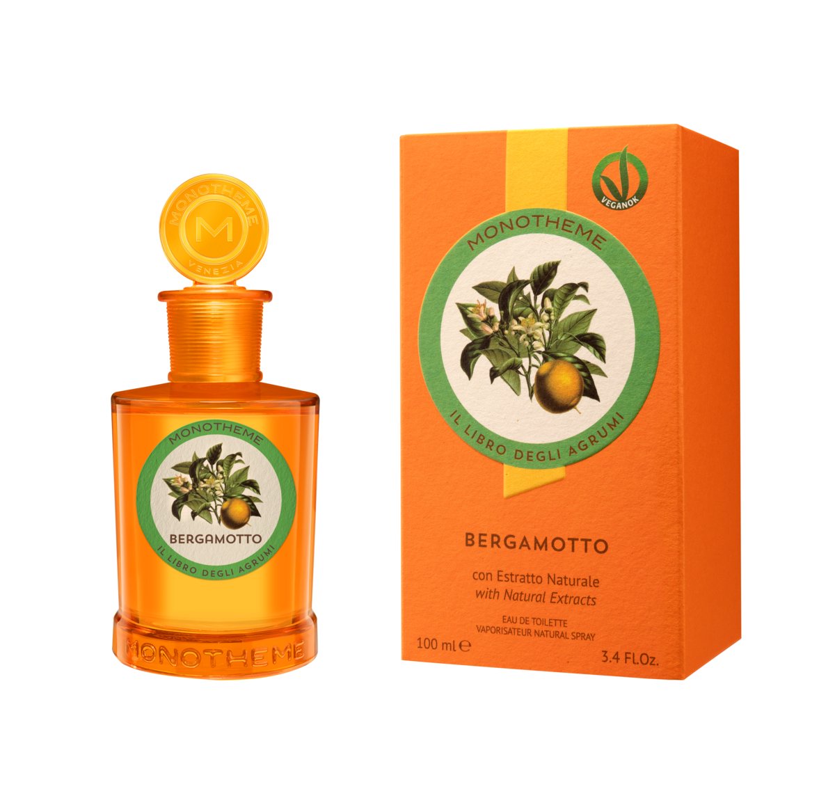 Monotheme, Il Libro Degli Agrumi Bergamotto, Woda toaletowa dla kobiet, 100 ml