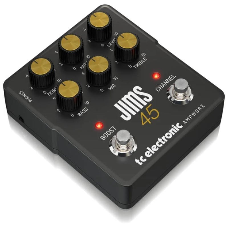 TC Electronic JIMS 45 PREAMP – przedwzmacniacz gitarowy z symulacją kolumny IR