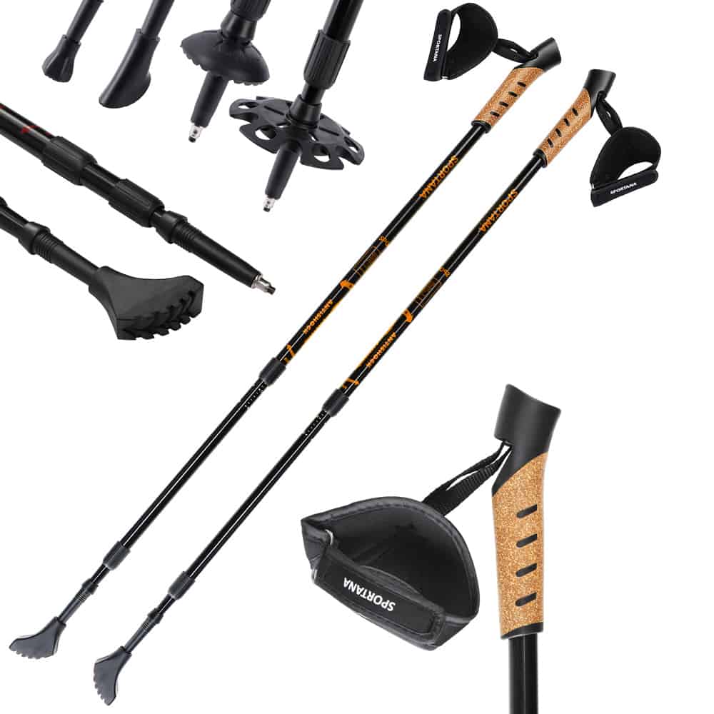 Kijki do Nordic Walking Pomarańczowe