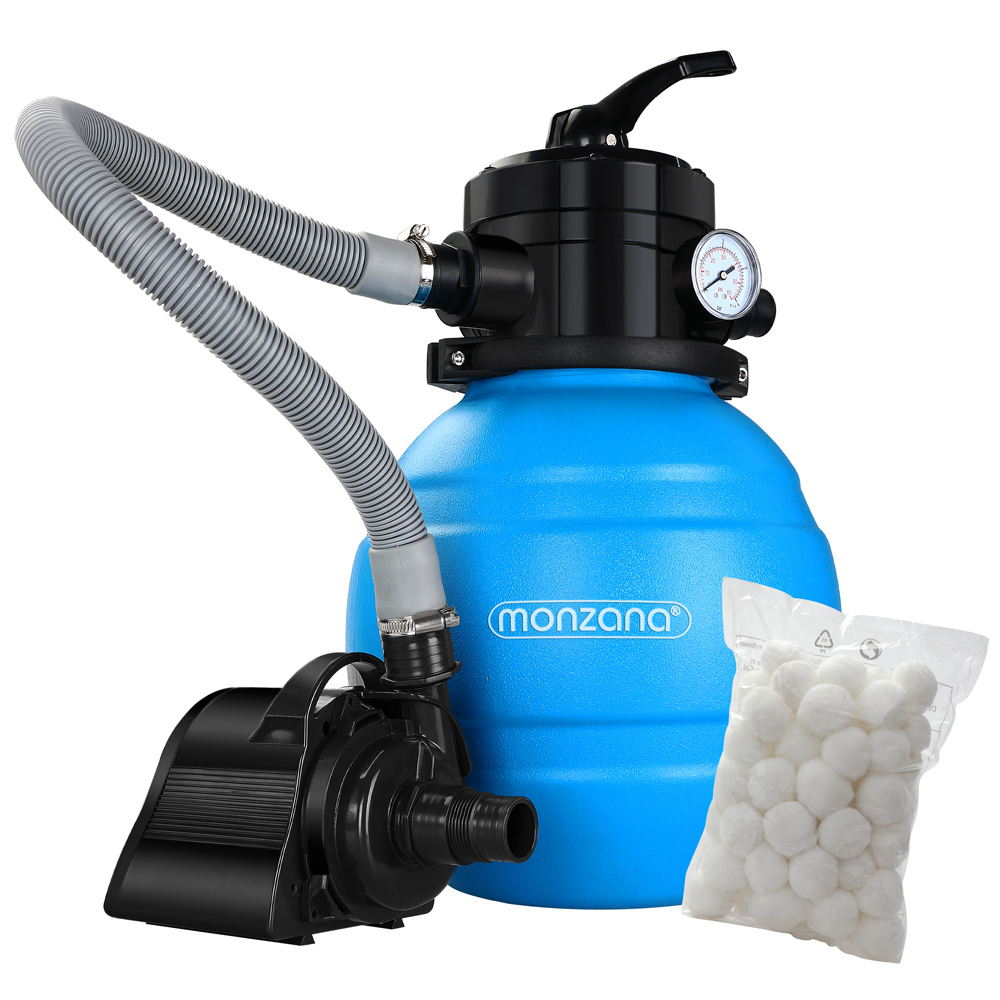 Pompa piaskowa do basenu 4.500L/h System Kulki Filtracyjne