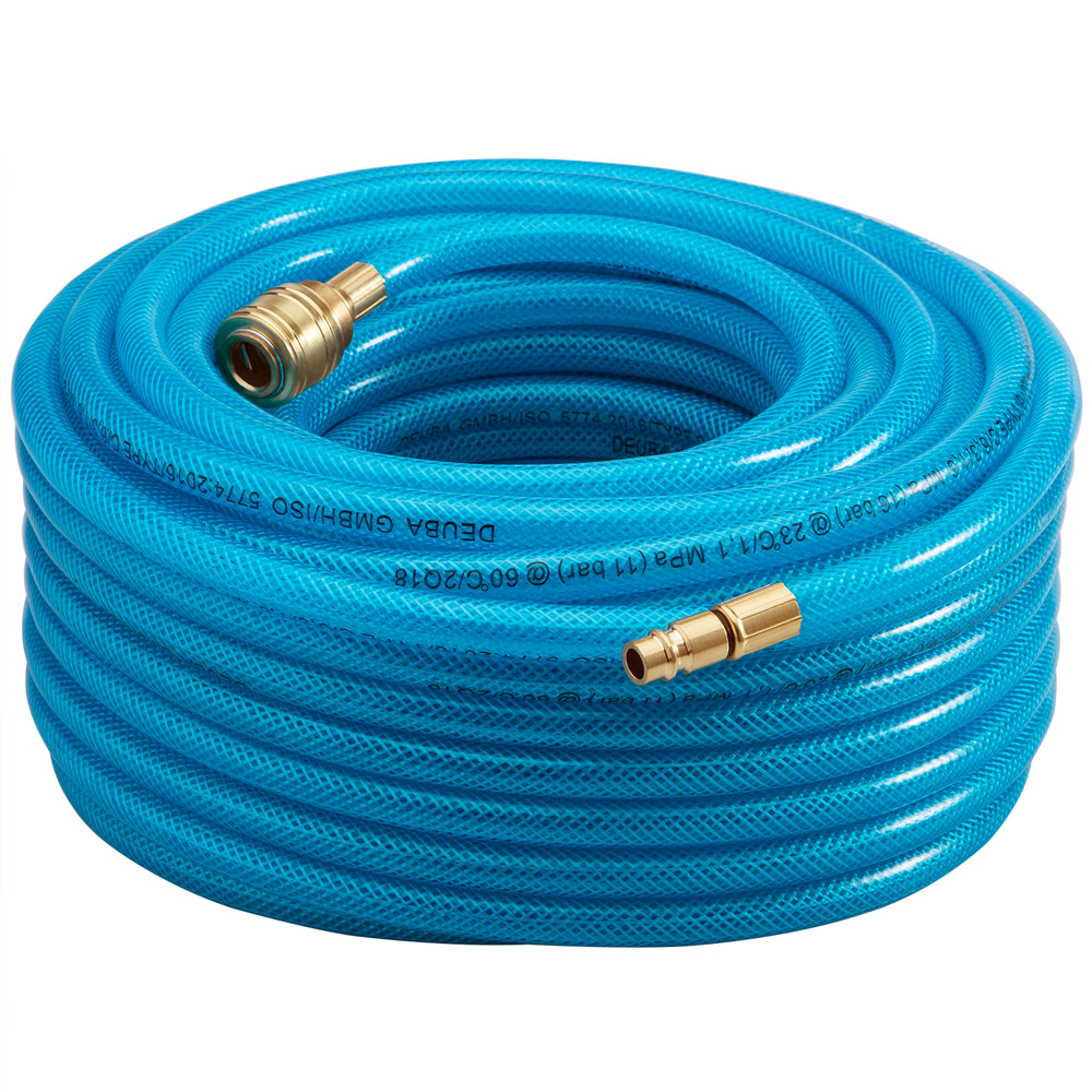 Wąż sprężonego powietrza 30 m z szybkozłączem/wtyczką