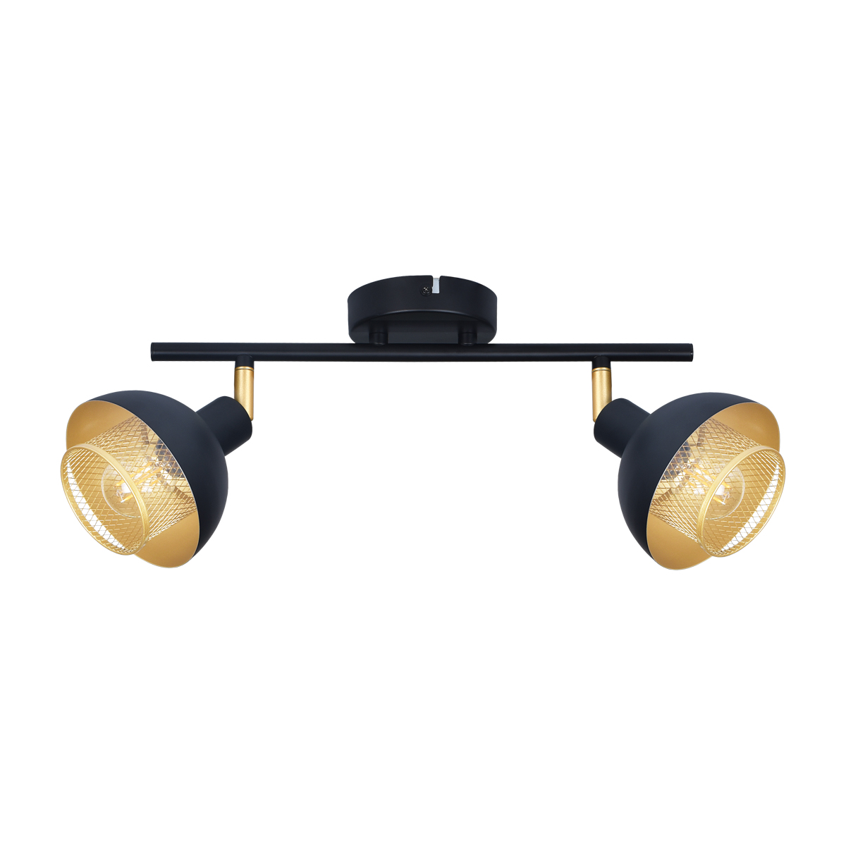 Lampa sufitowa Savio SPL-27357-2-BK-GD - Italux