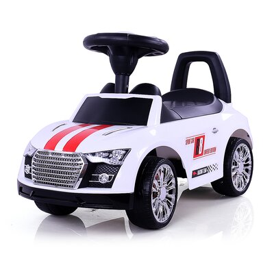 Milly Mally Jeździk Samochód Racer Biały