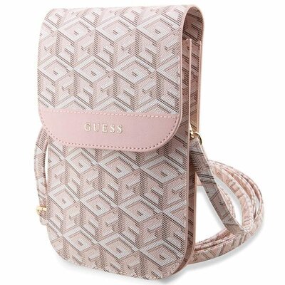 Guess Torebka GUWBHGCFSEP różowy/pink GCube Stripe
