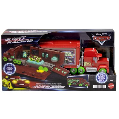 Auta Glow Racers, Maniek Świecący W Ciemnościach Zestaw, Hpx76