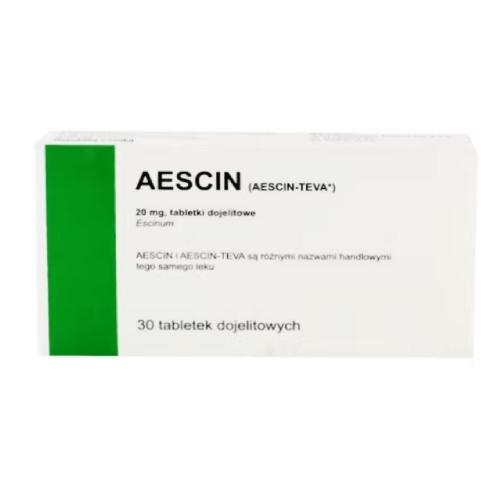 Aescin 0,02 g - 30 tabletek DELFARMA