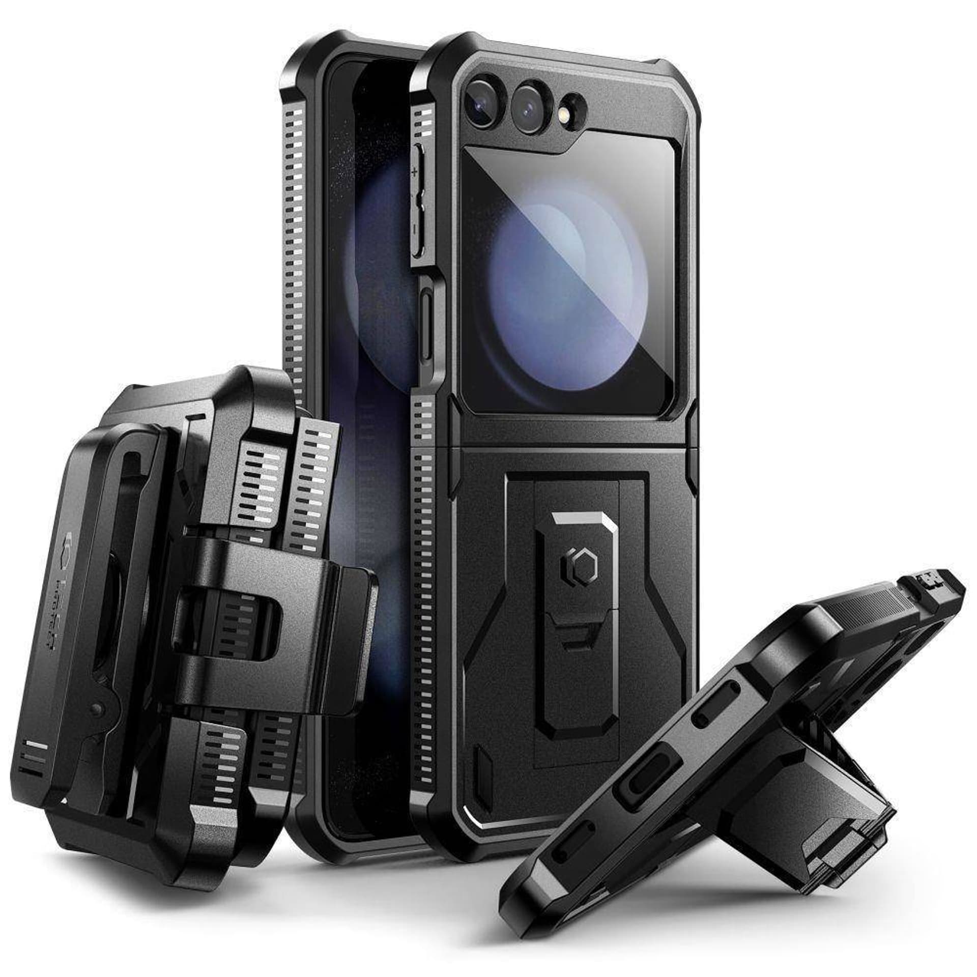 Etui SAMSUNG GALAXY Z FLIP 5 Tech-Protect Kevlar Pro czarne