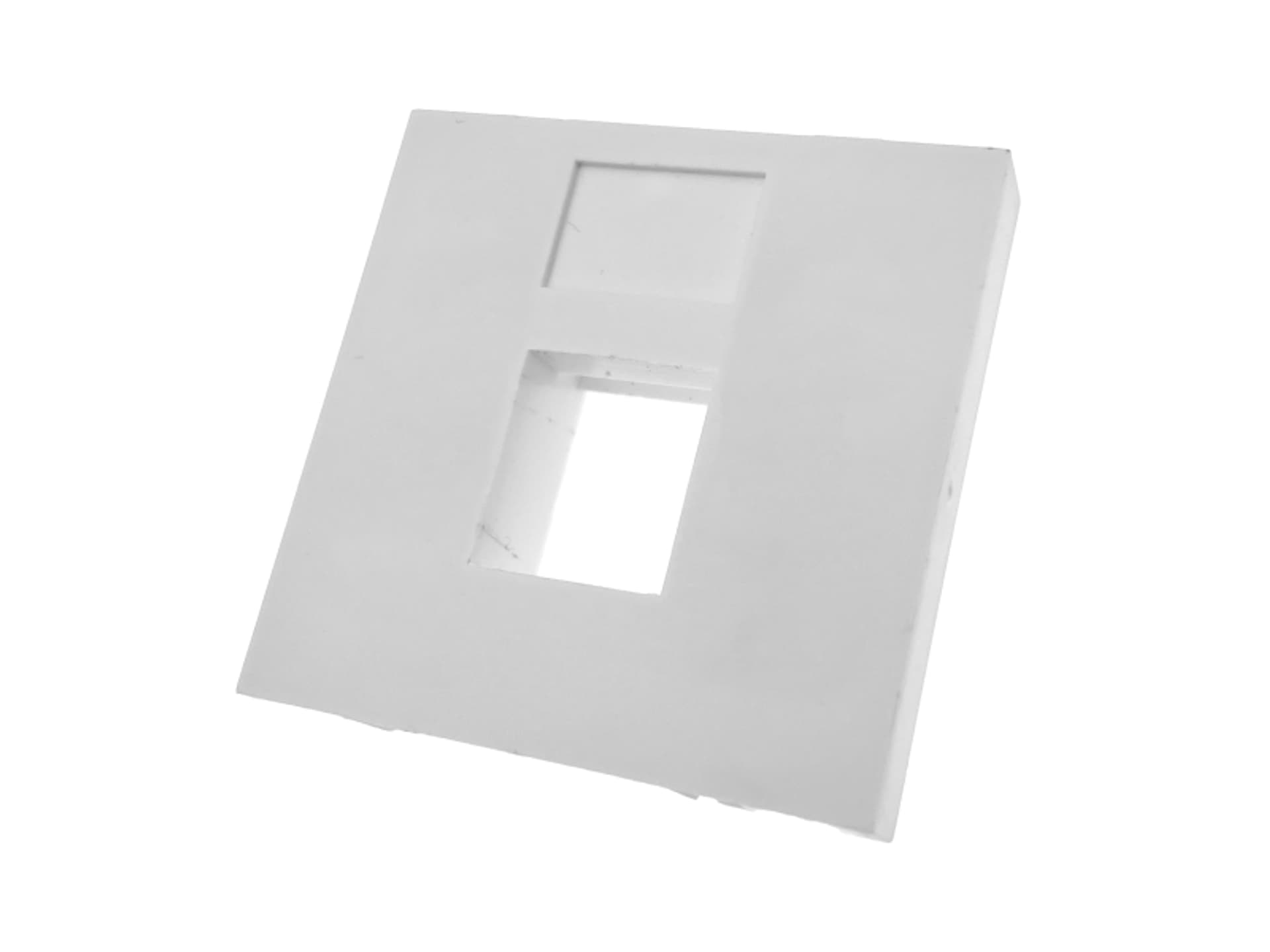 Adapter 45x45 1xRJ45 (płaski) ALANTEC  - ALANTEC