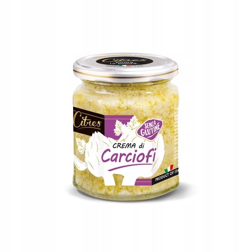 Citres Carciofi Bezglutenowy Krem Sos Z Karczochów