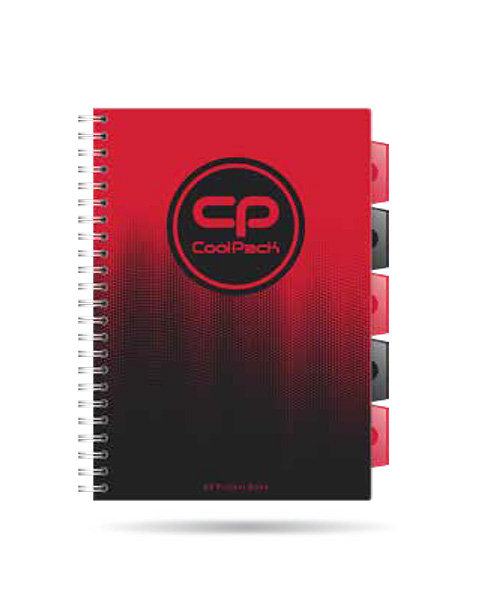 Patio, kołozeszyt a4 100k kratka pp coolpack gradient cranberry