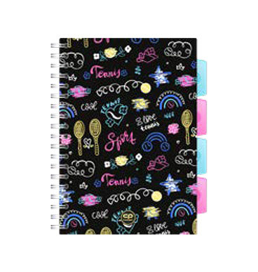 Patio, kołozeszyt a5 100k kratka pp coolpack tennis star