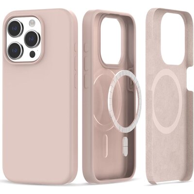Etui silikonowe MagSafe do iPhone 15 Pro Max Candy Pink
