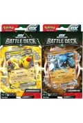 pokémon tcg: april ex battle deck display ampharos/lucario (6 sztuk)