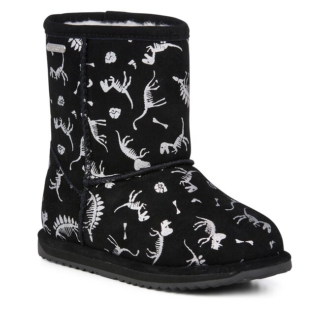 Śniegowce EMU Australia Reflective Dino Brumby K12948 Black