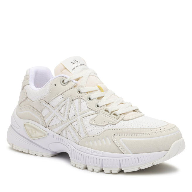 Sneakersy Armani Exchange XUX188 XV775 T063 Ivory+Op.White