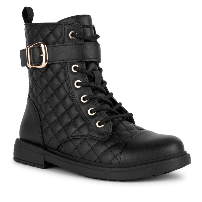 Kozaki Geox J Eclair Girl J369QE 000BC C9999 M Black