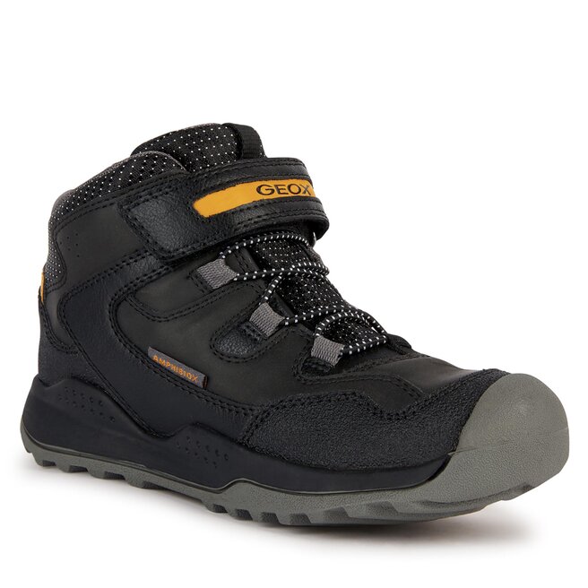 Śniegowce Geox J Teram Boy B Abx J16AEA 0MEFU C9241 S Black/Dk Yellow