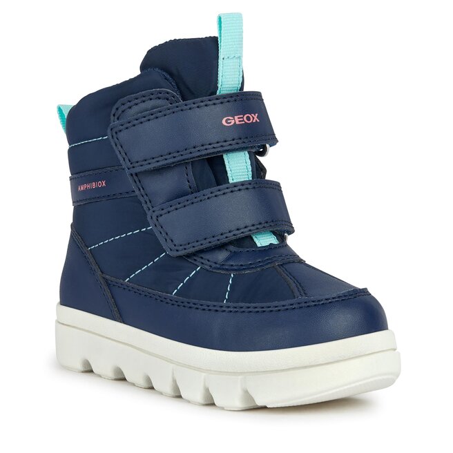 Kozaki Geox B Willaboom Girl B A B365AE 0FU54 C4002 S Navy