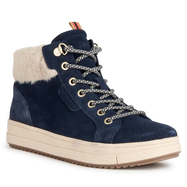 Sneakersy Geox J Rebecca Girl Wpf J26CVA 00022 C4021 S Dk Navy