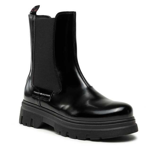 Kozaki Tommy Hilfiger T4A5-33035-1453999 Black 999