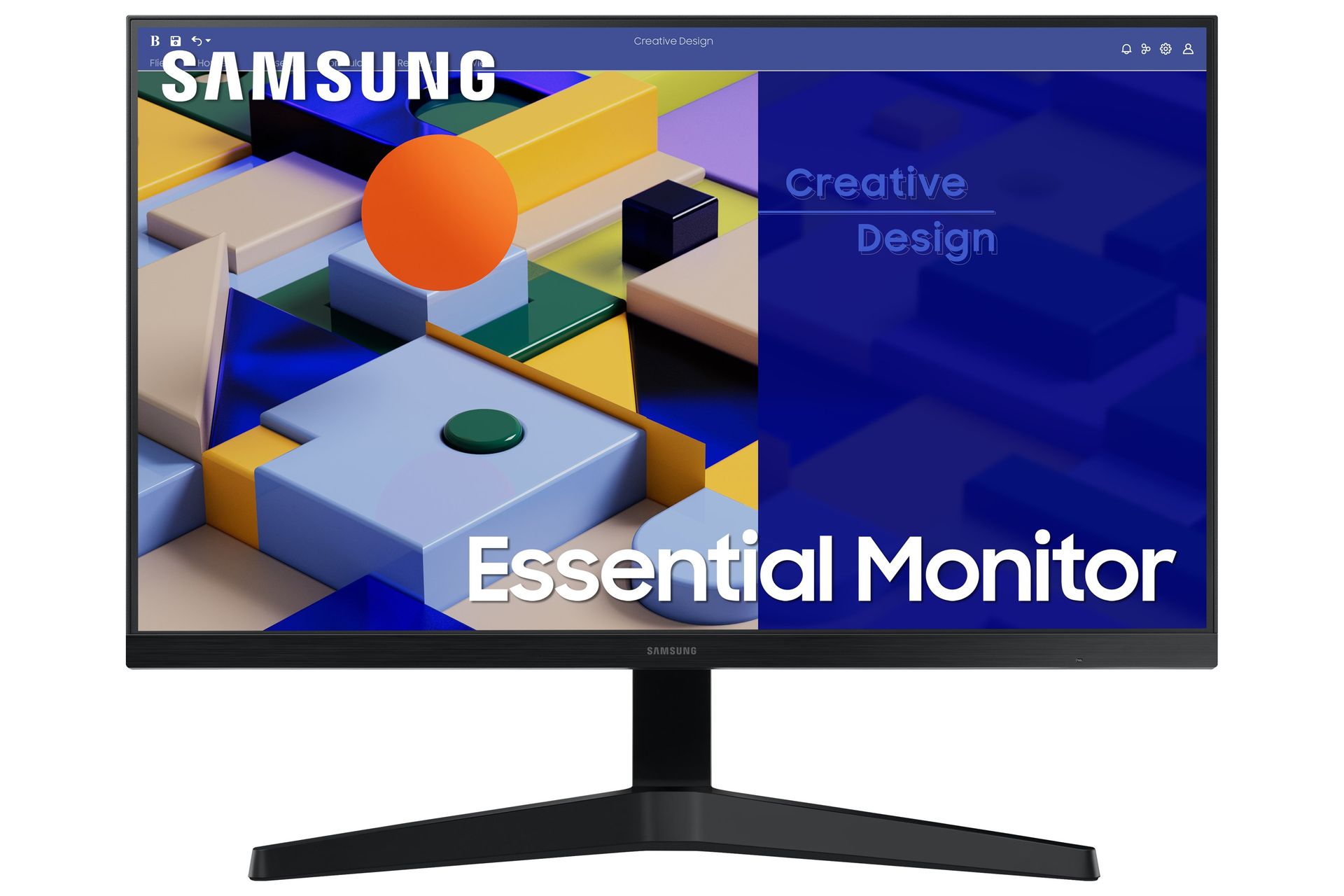 Samsung monitor komputerowy LS24C314EAU 