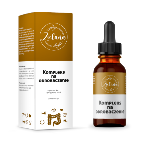 Kompleks ziołowy odrobaczenie 50ml (ZIELANA)