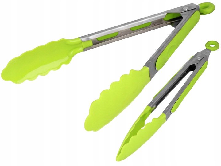 Silikonowe Szczypce Kuchenne Do Teflonu Patelni