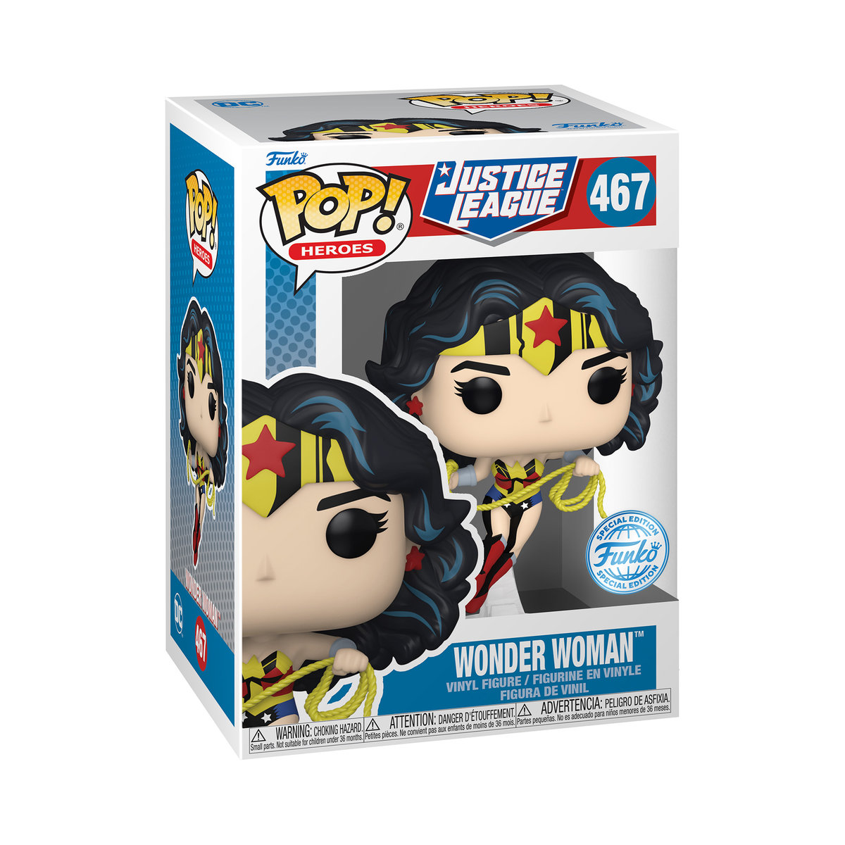 Funko POP!, figurka kolekcjonerska, Heroes: Justice League Comic- Wonder Woman