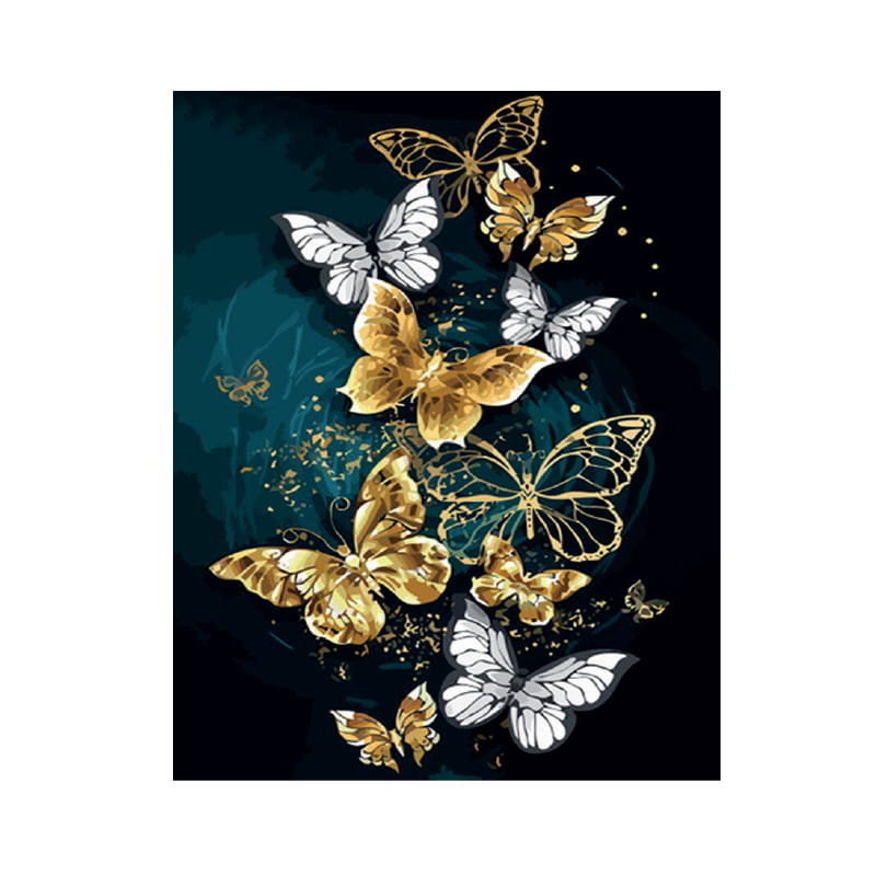 Diamond Painting Haft Diamentowy  -  Motyle