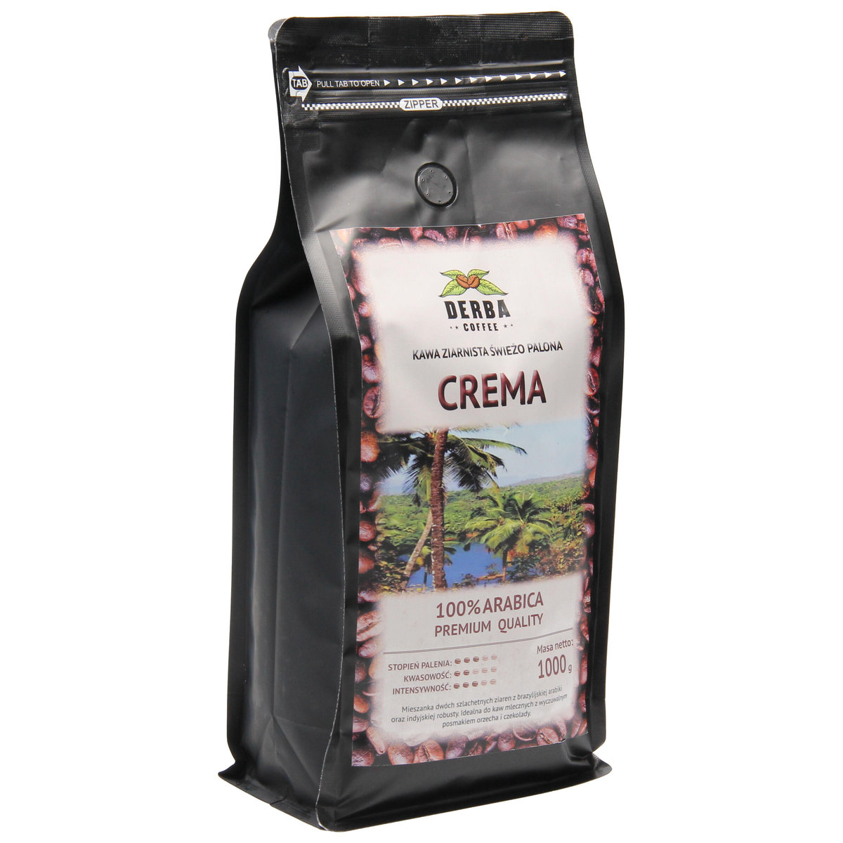 Kawa ziarnista 1kg Derba Coffee CREMA ESPRESSO