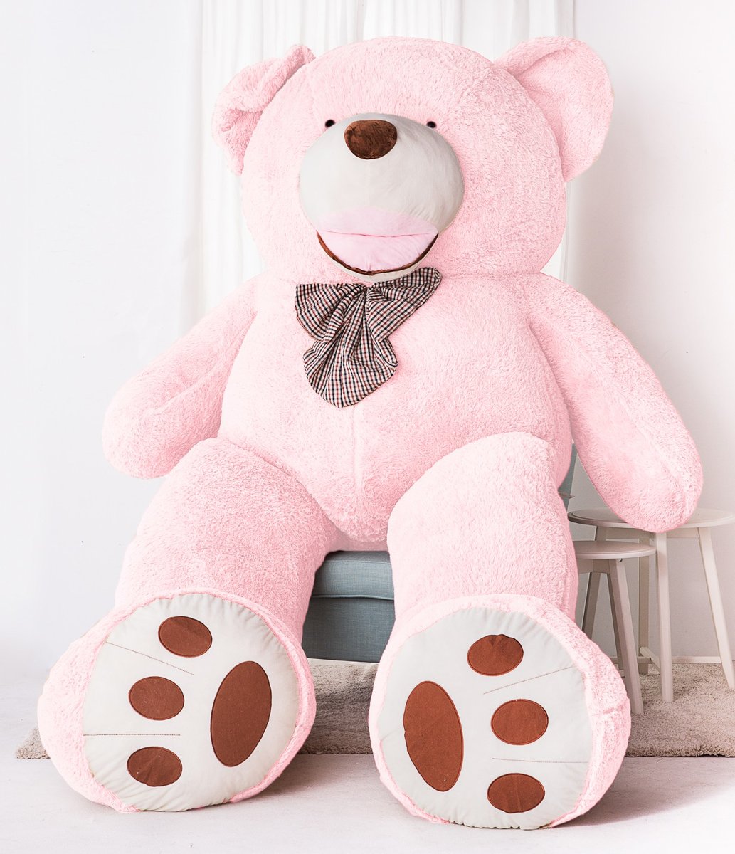 Miś Gustaw, Miś Amigo, różowy, 300 cm