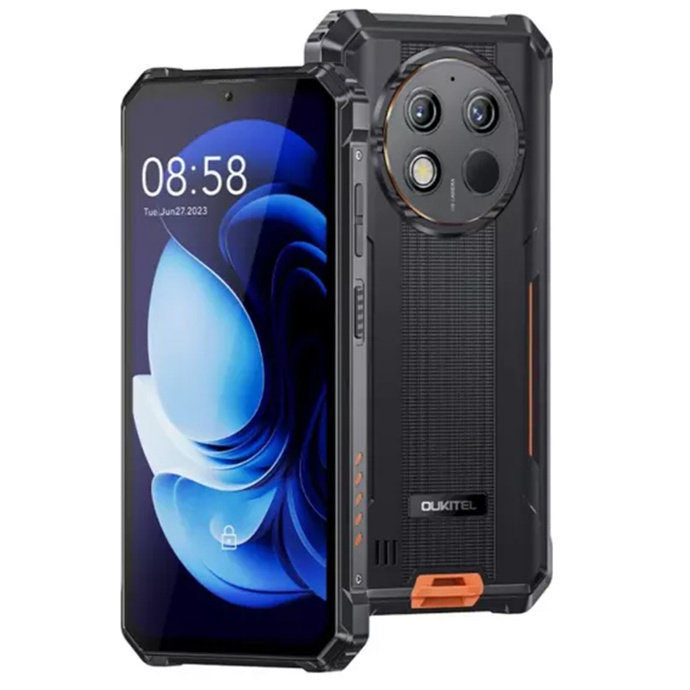 Oukitel WP28 8GB/256GB Dual Sim Pomarańczowo-czarny